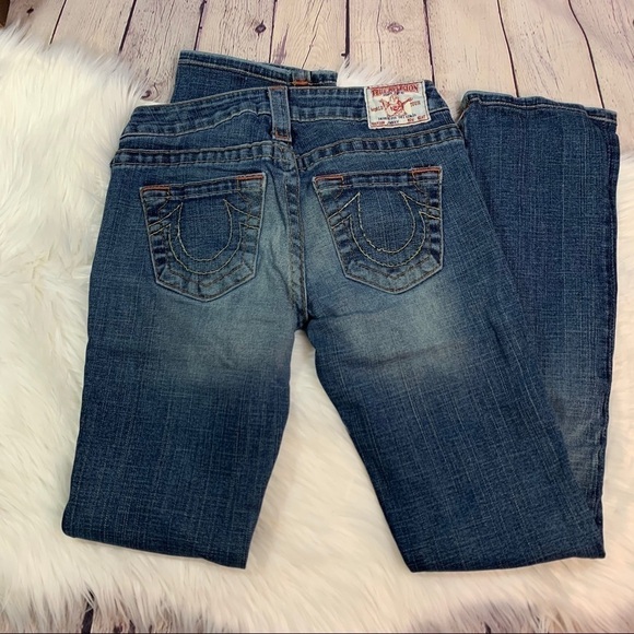 True Religion Straight Leg Jean size 25 - Picture 5 of 11
